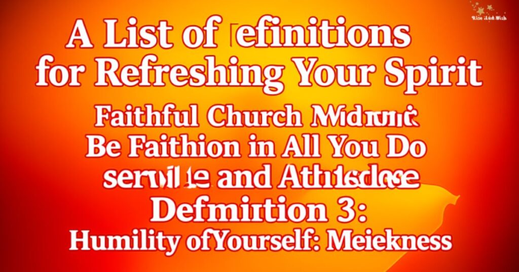 a-list-of-definitions-for-refreshing-your-spirit