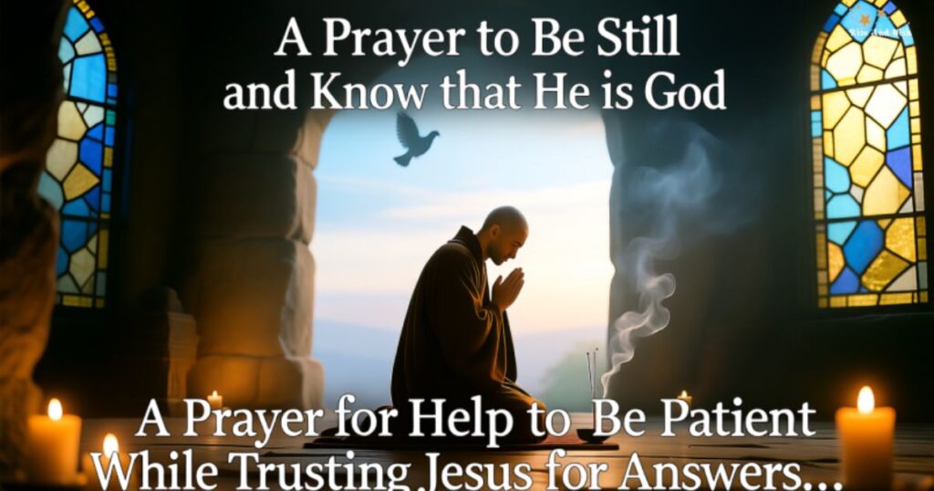a-prayer-to-be-still-and-know-that-he-is-god