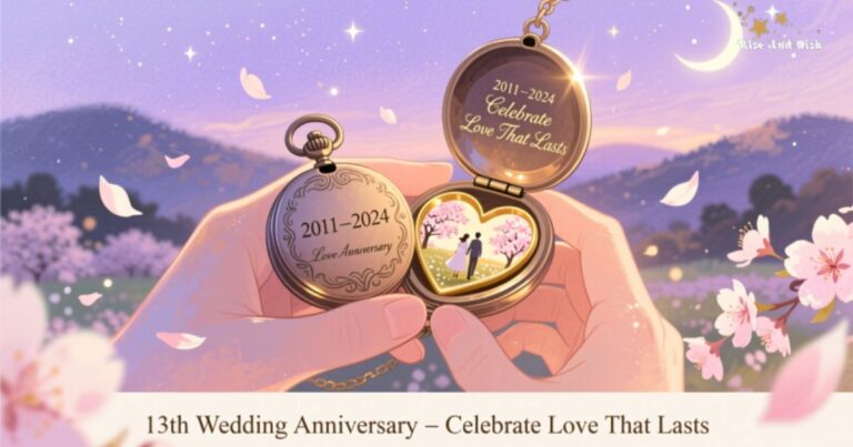 13th wedding anniversary wishes