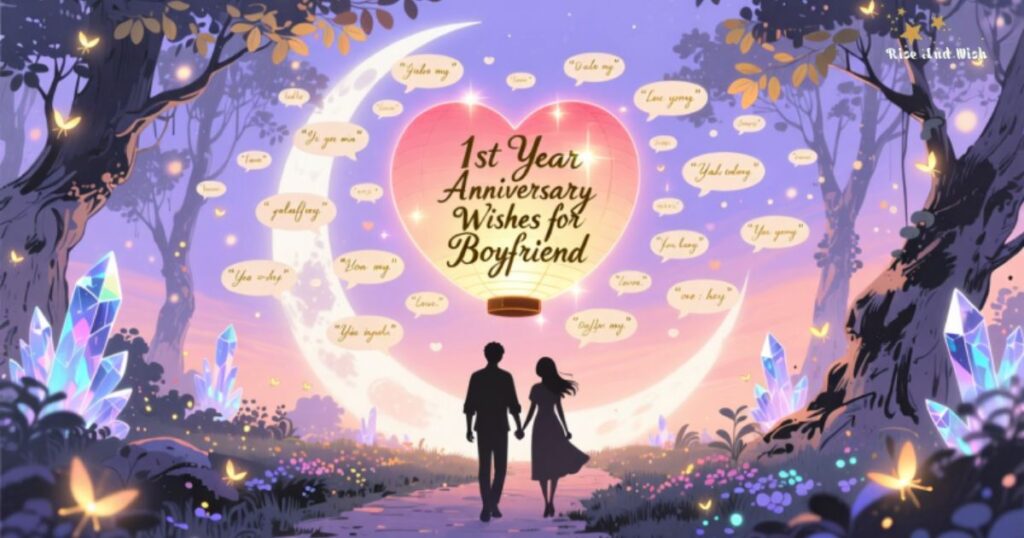 1st Year Anniversary Wishes