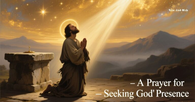 a-prayer-for-seeking-gods-presence