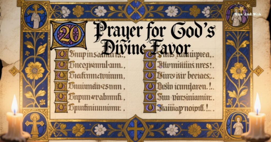 prayer-for-gods-divine-favor